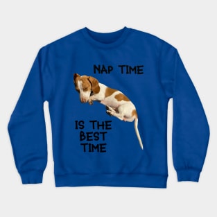 Nap Time Doggo Crewneck Sweatshirt